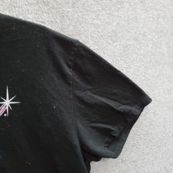 Aaliyah Men T-Shirt‎ XL Black Graphic Portrait Short Sleeve Crew Neck Pullover - Picture 4 of 7